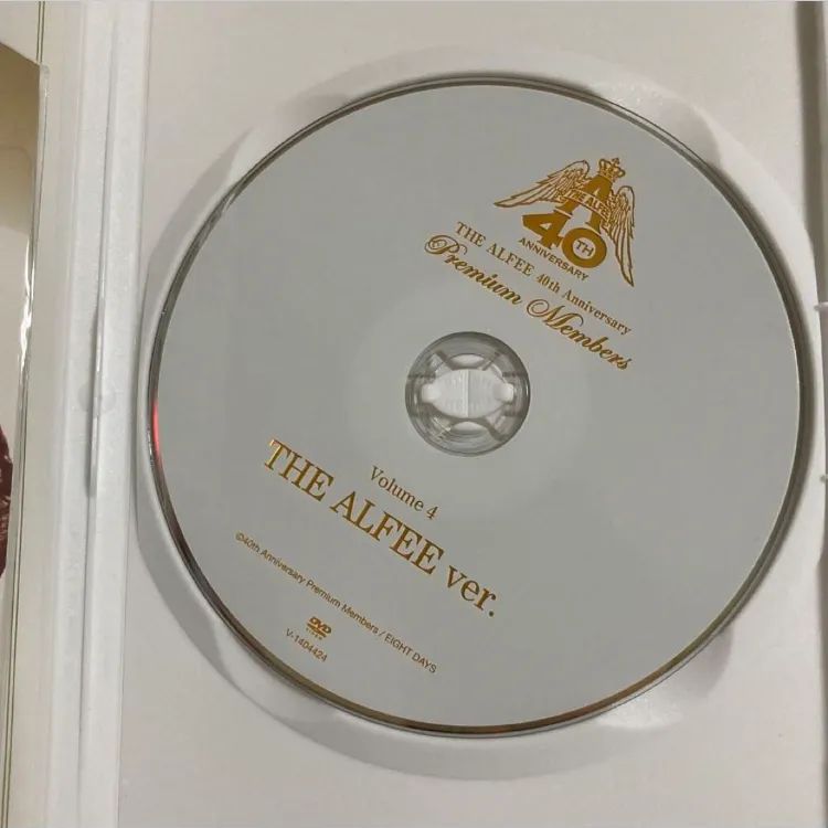 THE ALFEE 40th Anniversary Vol.1〜5 DVD