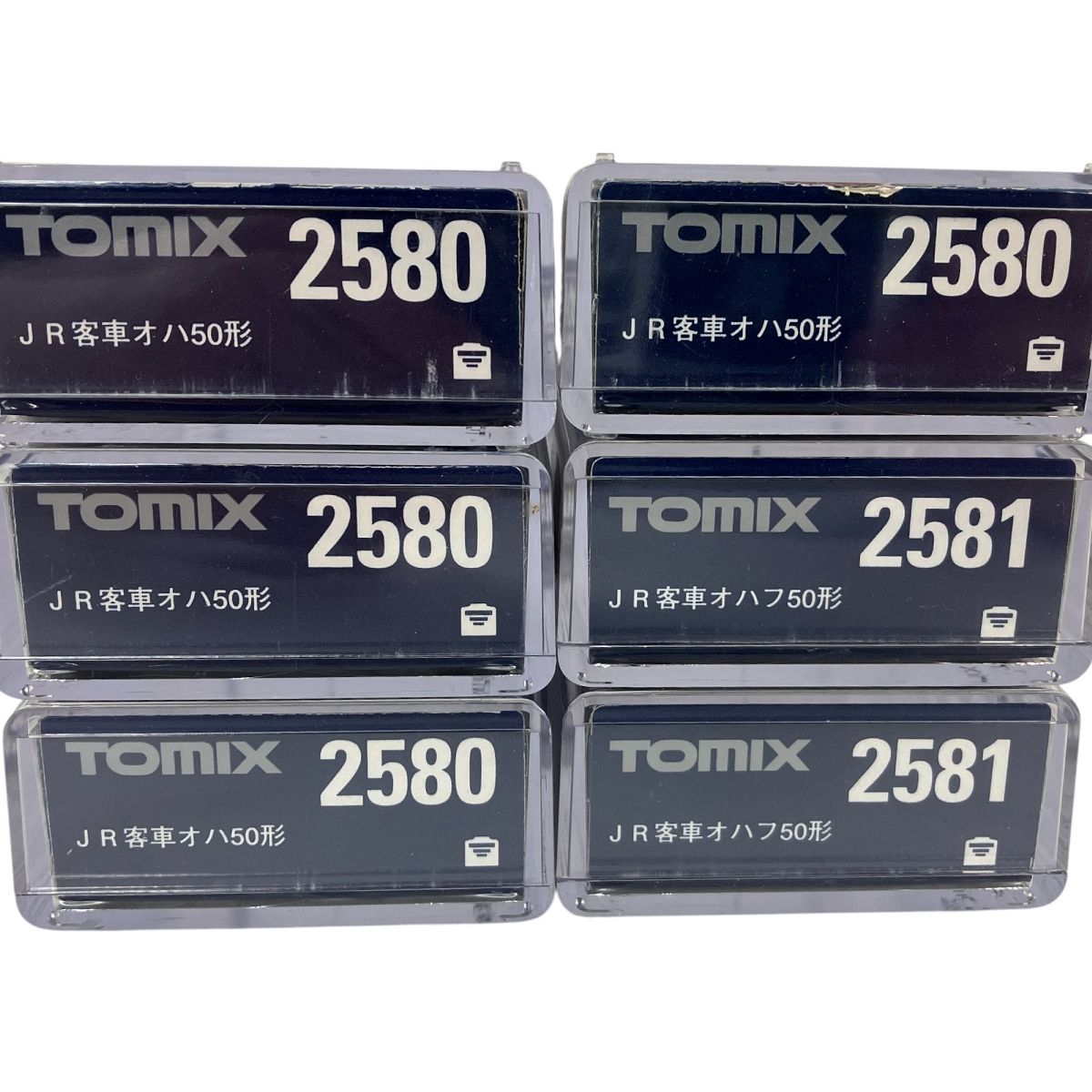 TOMIX 2580 オハ50形 2581 オハフ50形 計6両セット 鉄道模型 N