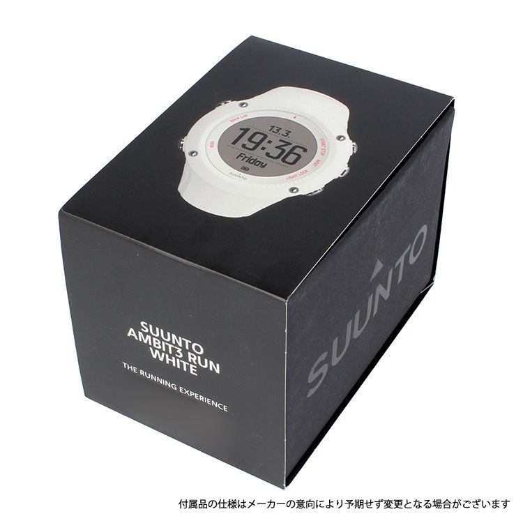 訳あり/メーカー保証書無し】スント 腕時計 SUUNTO AMBIT3 RUN WHITE