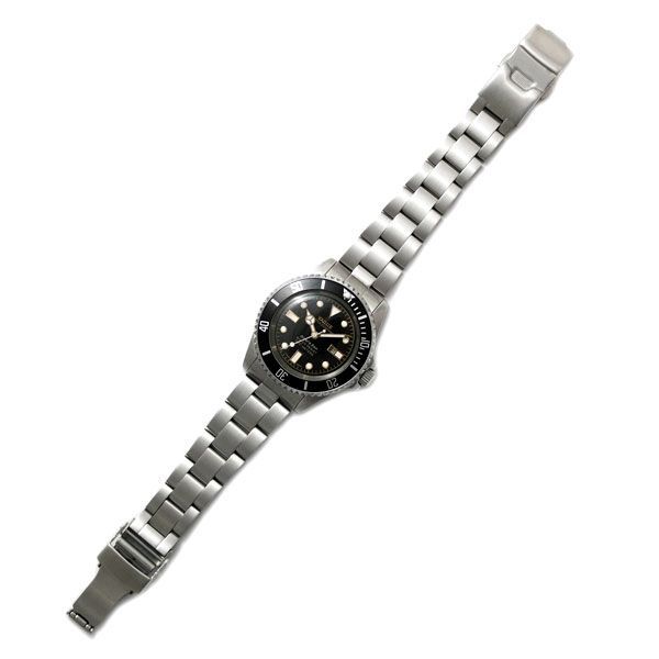 ヴァーグウォッチ カンパニー 腕時計 ダイバーズサン 36 mm ステンレスベルト ブラック文字盤 VAGUE WATCH Co. S SON DS-L-001-SB