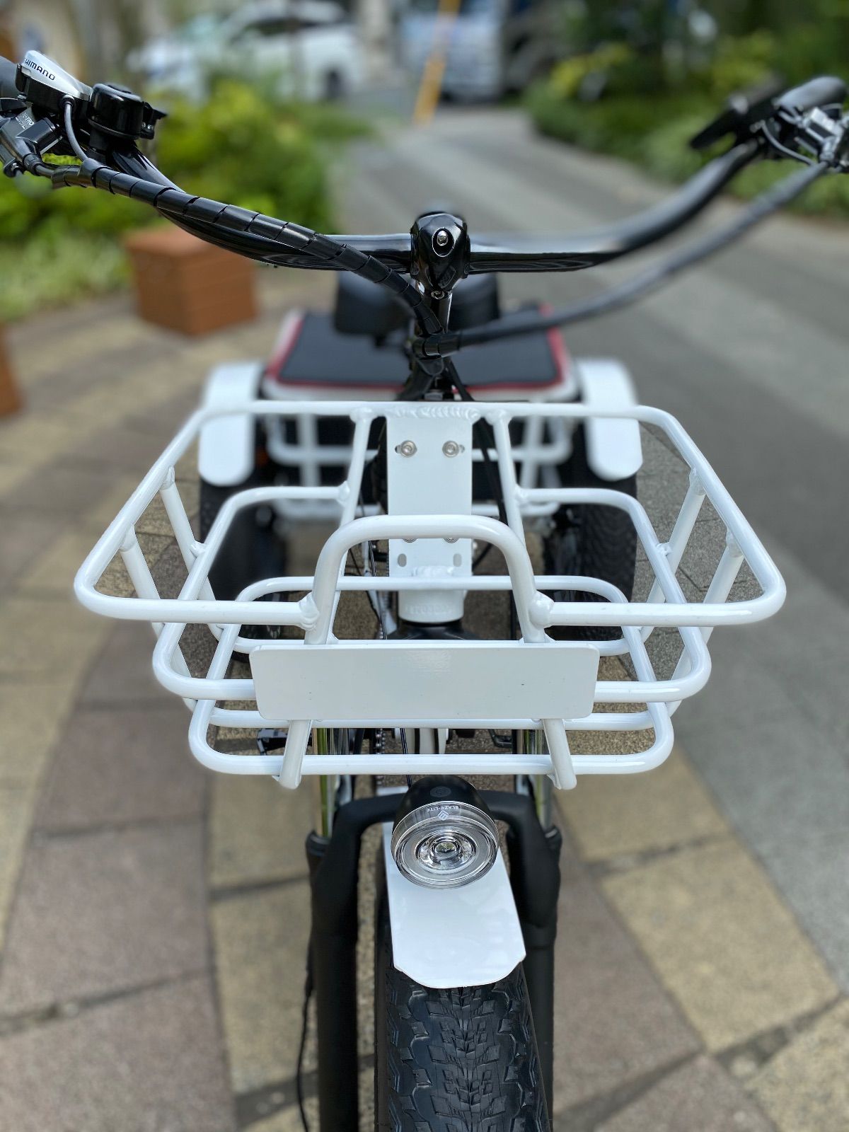 公道走行可能【メーカー直販】電動三輪自転車「アオイトライク