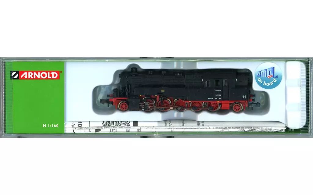 鉄道模型 1|160 DR. steam locomotive 95 021. coal fired. with rebuilt sand-box. ep. III. with DCC Sound decoder HN2597S