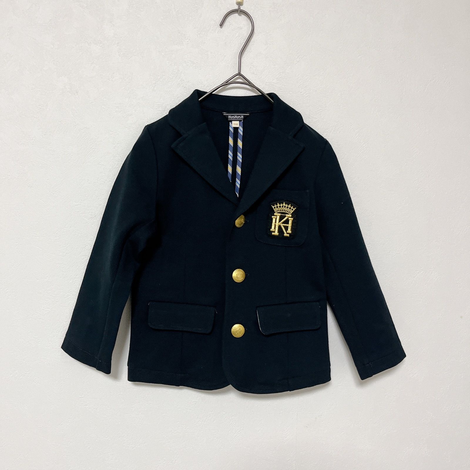 美品 ハシュアッシュ 女の子 スーツ 110 ブラック ホワイト レース リボン 美品 ハッシュアッシュ 女の子 スーツ 110 ブラック ホワイト レース