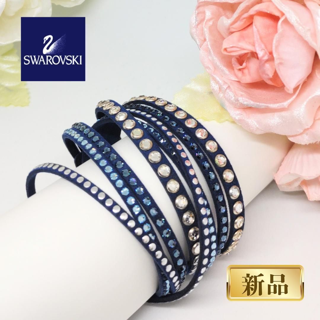 ✨️新品✨️SWAROVSKI Slake スレイク 6連風 ブレスレット - メルカリ