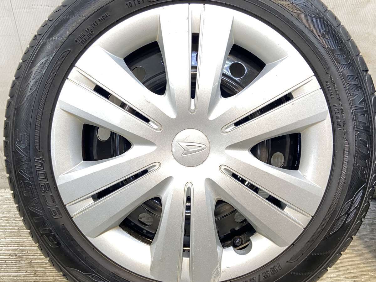 155/65R14 ダンロップ エナセーブEC204 ダイハツ純正アルミ付