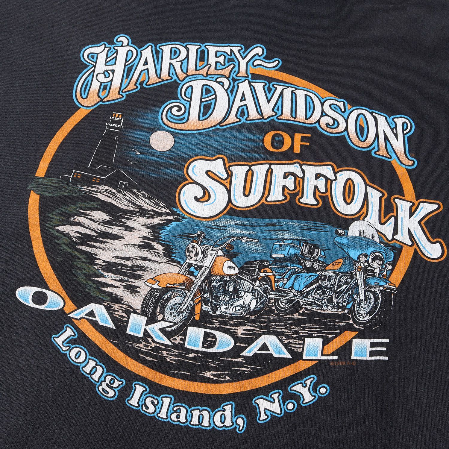 HARLEY-DAVIDSON ハーレーダビッドソン パーカー 90s ロングアイランド 