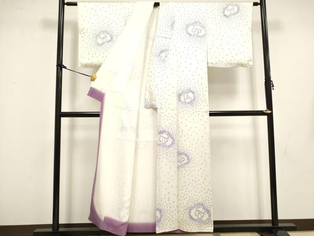 平和屋着物□上質な小紋 総絞り 抽象文様 正絹 逸品 DAAW4793cd - メルカリ