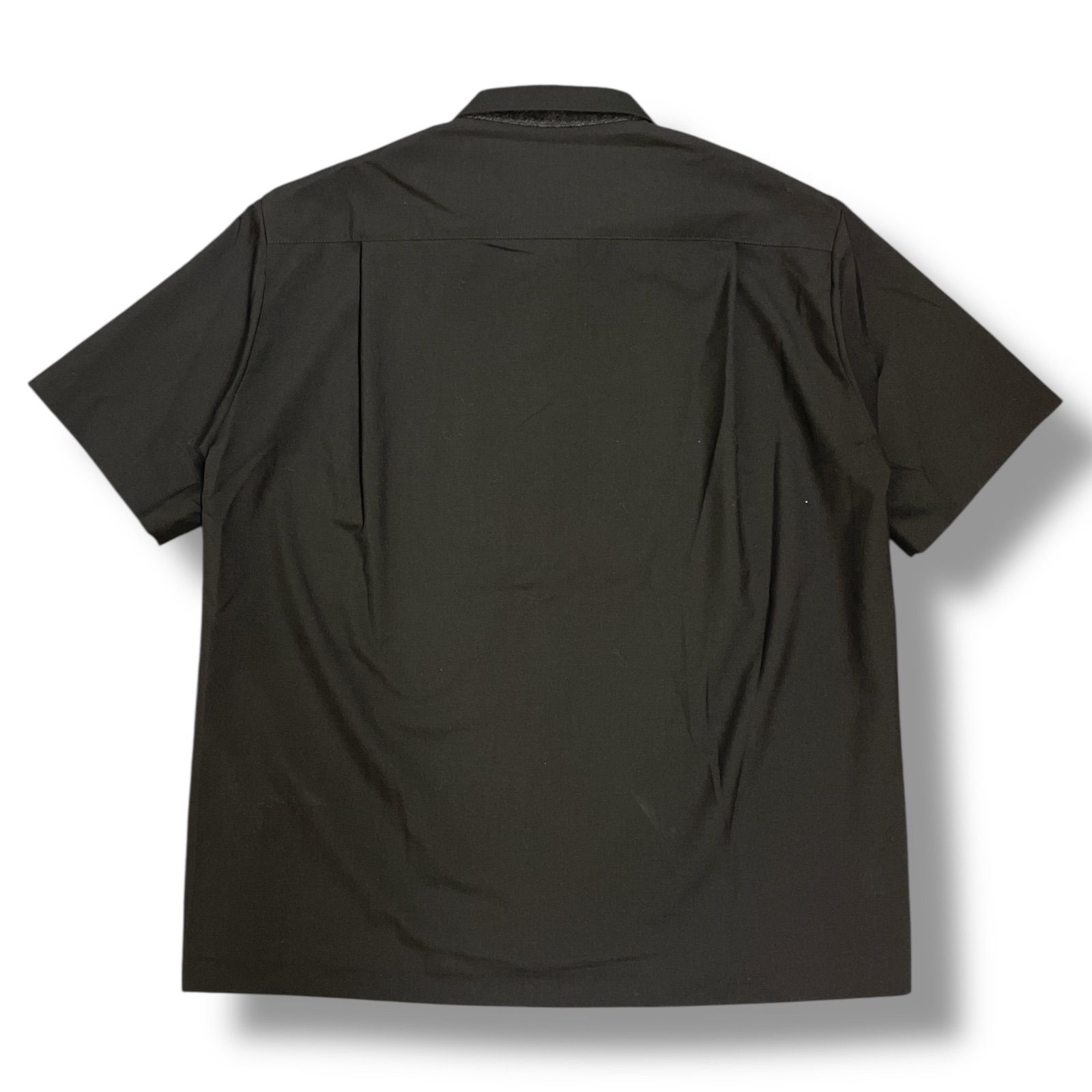 SACAI サカイ 美品 20SS ゼブラプリント オープンカラーシャツ 参考上代58300円 sacai 24SS suiting shirt スーチングシャツ