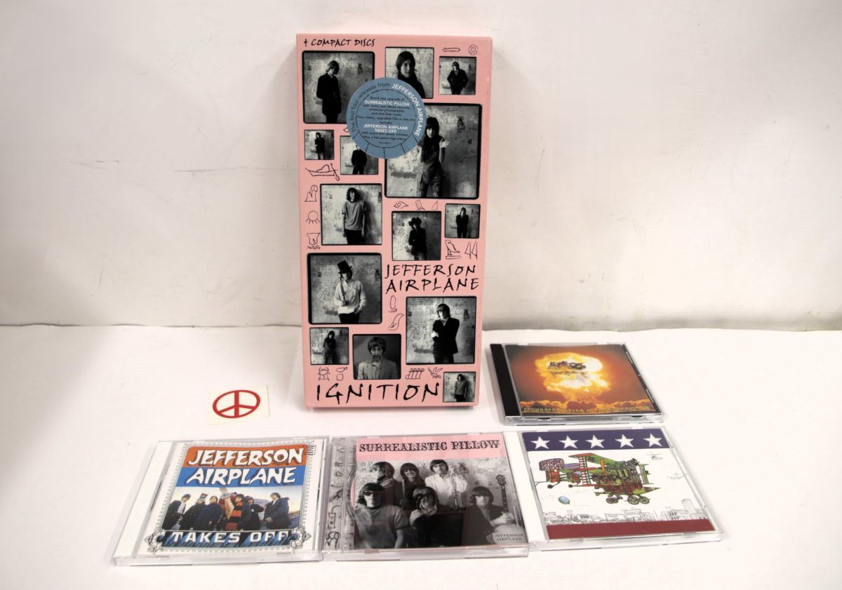 米4discs CD Jefferson Airplane Ignition RCA07863680322 RCA /00600