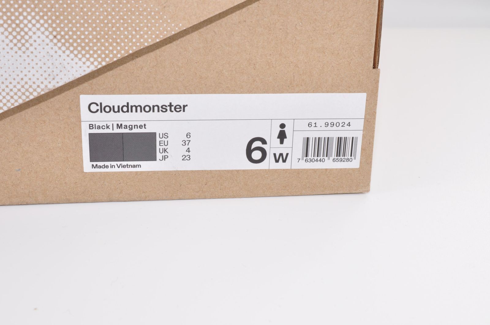 On オン Cloudmonster クラウドモンスター レディーススニーカー ランニングシューズ 23.0cm 黒 Black Magnet 61.99024 OLIVEOS_COM_TR