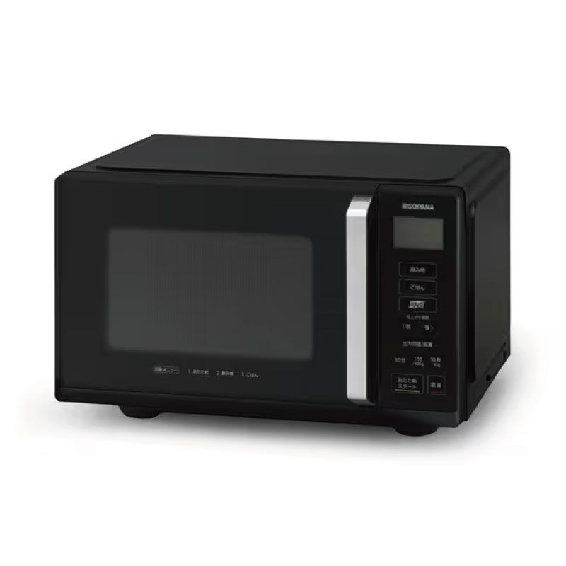 メーカー IRIS OHYAMA アイリスオーヤマ 電子レンジ IMB-F2202-B 22L フラットテーブル 時短機能付き ブラック