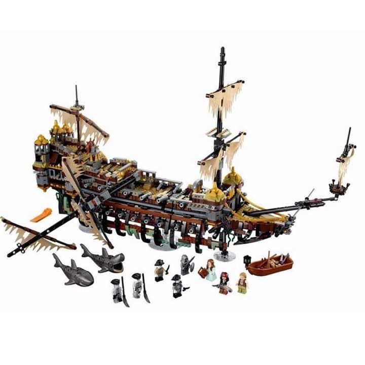 レゴ 互換 ブロック パイレーツ オブ カリビアン サイレントメアリー号