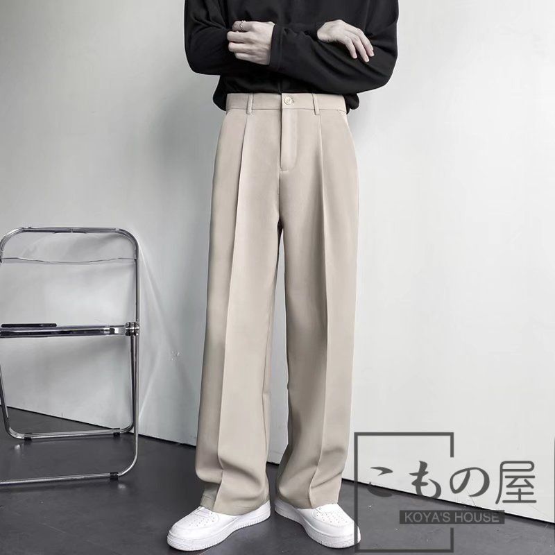 メンズ ズボン スラックス ワイドパンツ ワイドスラックス