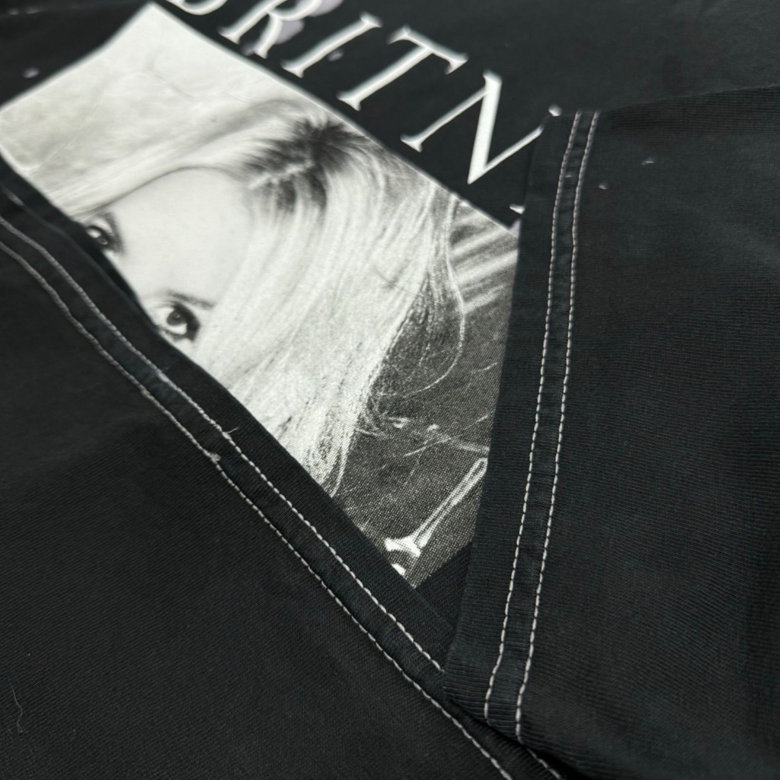 Britney Spears Retro Potrait Tee ブリトニースピアーズTシャツ USED] ブリトニー フォトTee / Britney Spears | garden730