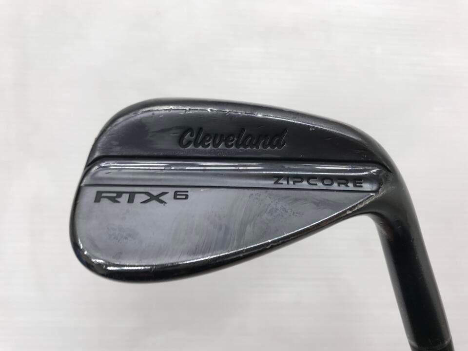 【即納】RTX 6 ZIPCORE ブラックサテン | 50 | S | NSプロ　MODUS3　TOUR120 | 中古 | ウェッジ | クリーブランド