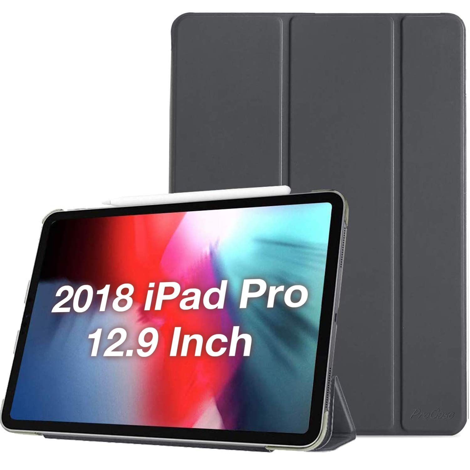 ProCase iPad 2 3 4 ケース 旧型 超薄型 軽量 スタンド機能 - タブレット