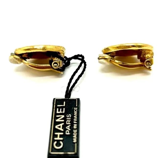 希少】☆ CHANEL シャネル イヤリング カンボン31 RUE CAMBON 