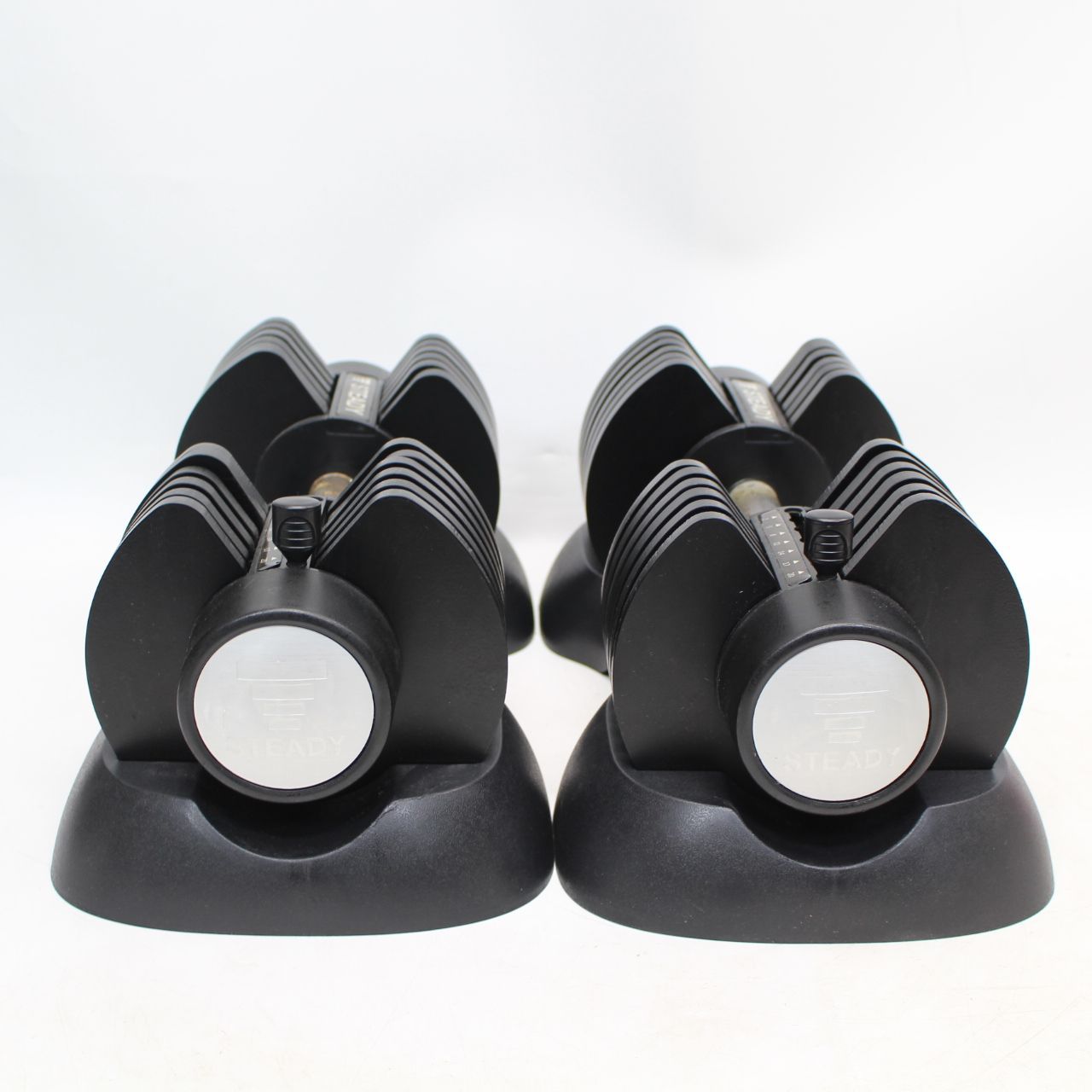 STEADY 可変式ダンベル 2kg～20kg 7段階調節 Amazon | STEADY 可変式ダンベル 20kg 単品【2kg～20kg 7段階調節 / 1