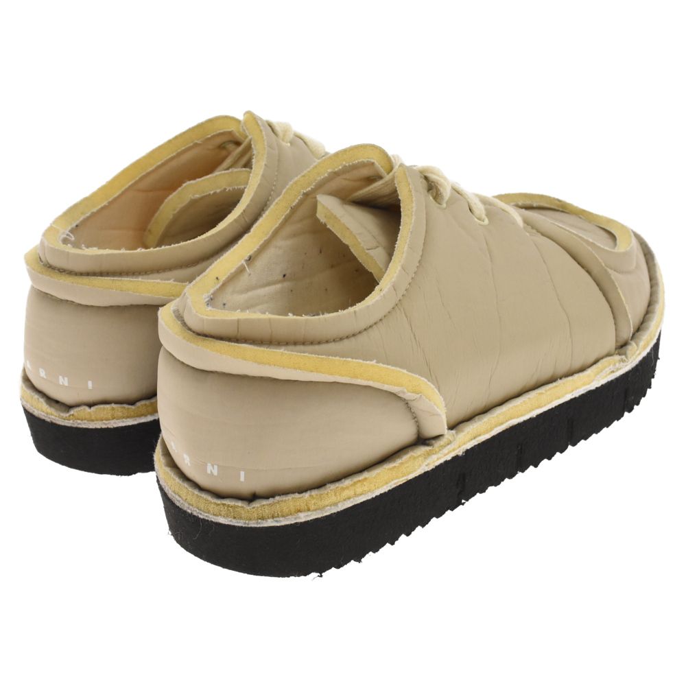 MARNI / 17AW/OGG カットオフ/ローカットスニーカー/41/BEG MARNI マルニ 17AW OGG カットオフ ローカットスニーカー ベージュ