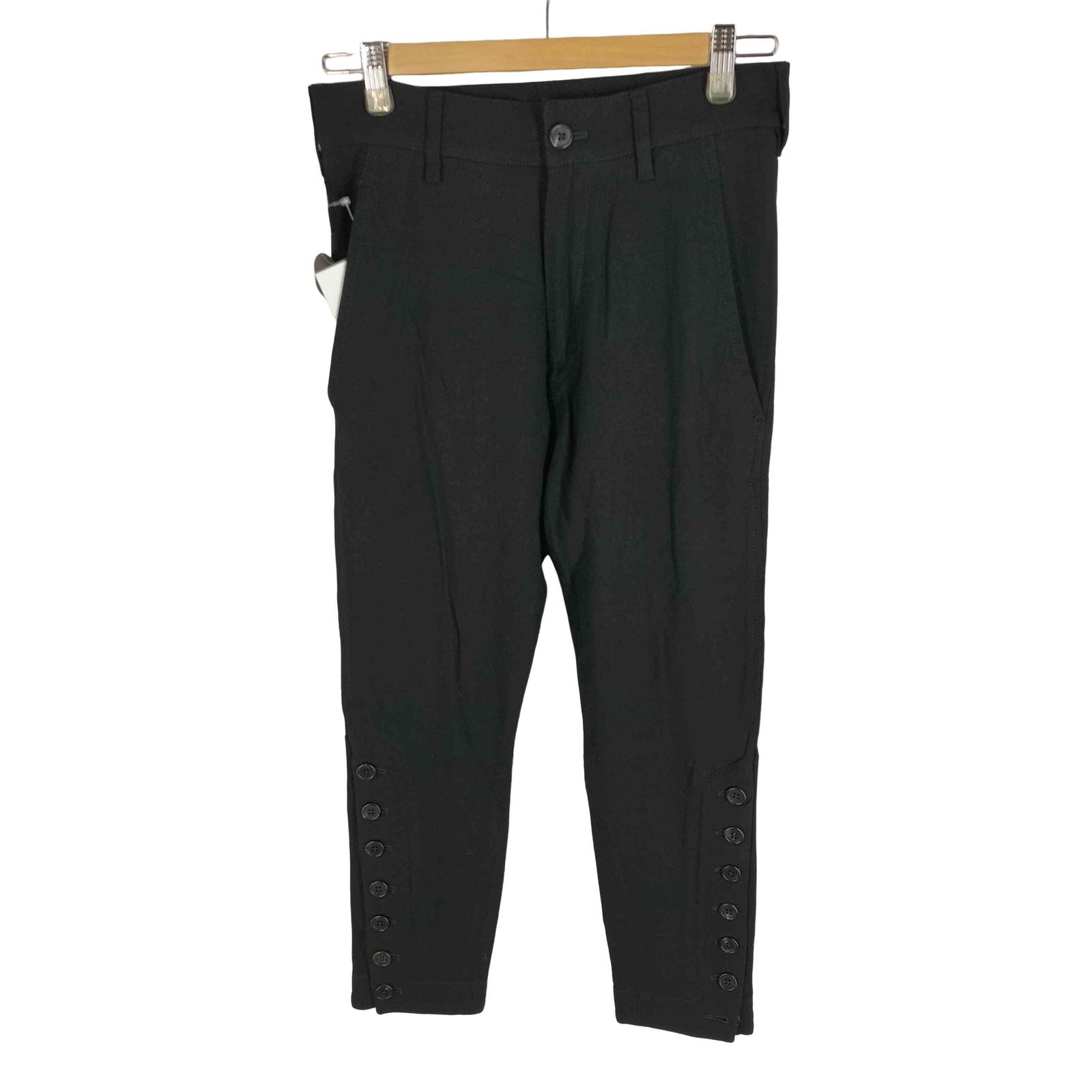 アンドゥムルメステール Ann DEMEULEMEESTER ウール混スラックスパンツ