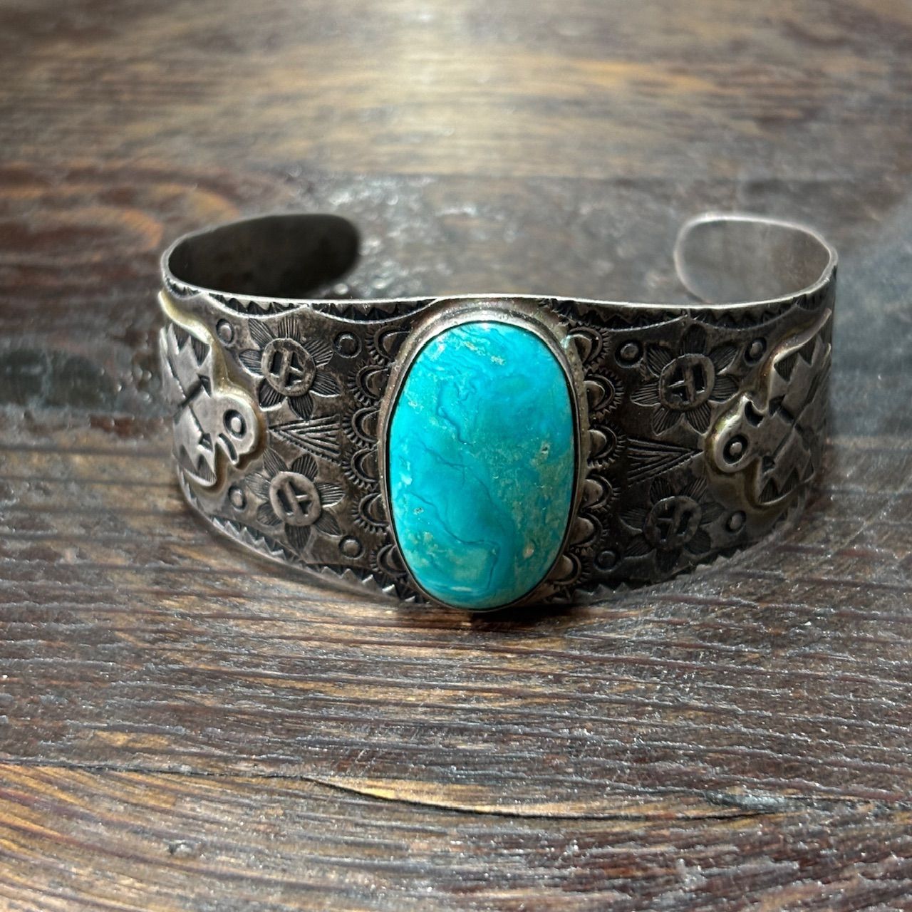 Fred Harvey】~40s Navajo Bangle 