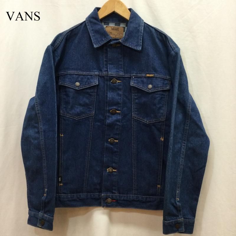 VANS バンズ デニムジャケット wrangler 長袖 - メルカリ