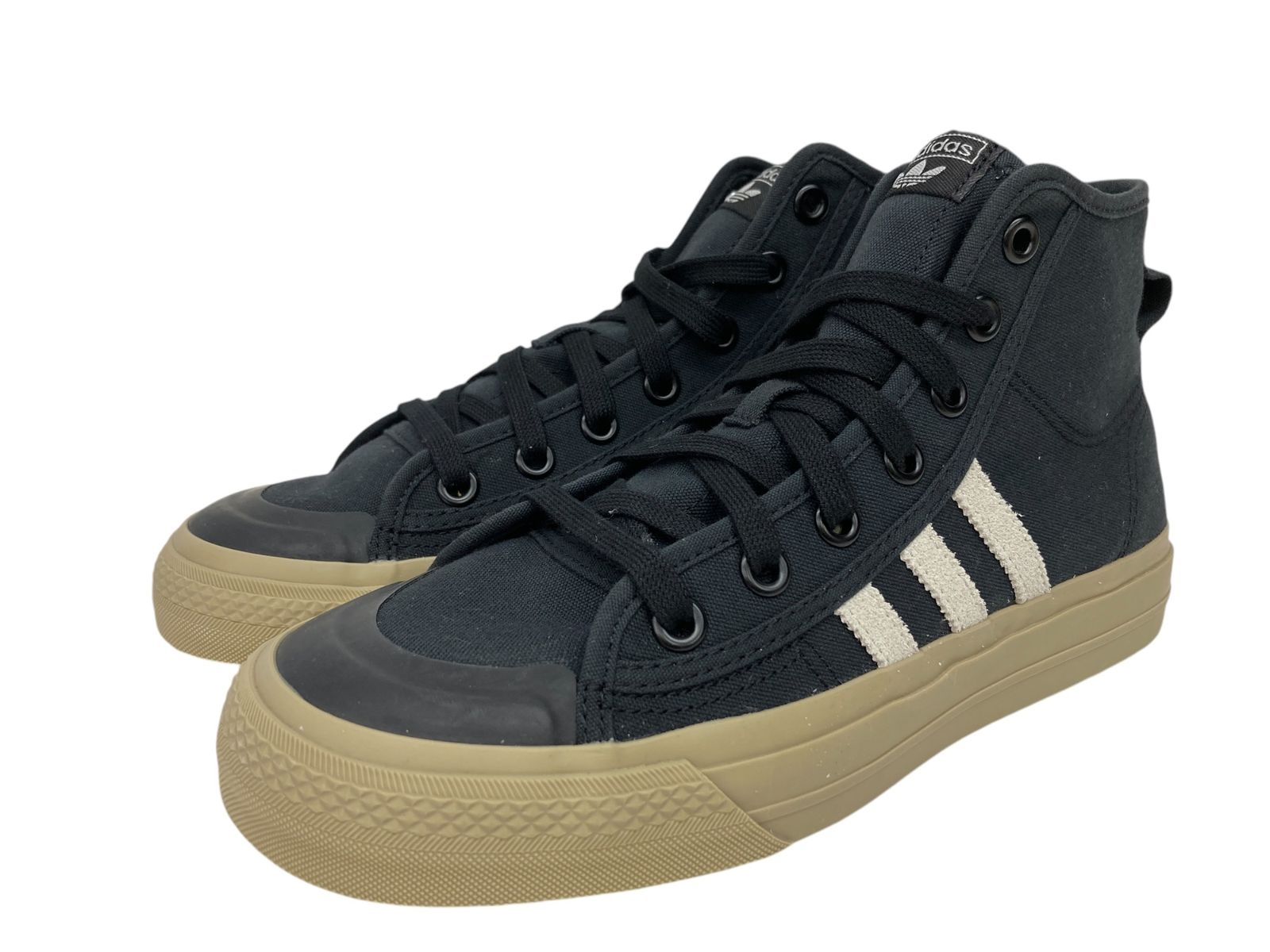 924【新品】adidas アディダス ハイカット スニーカー 金 24