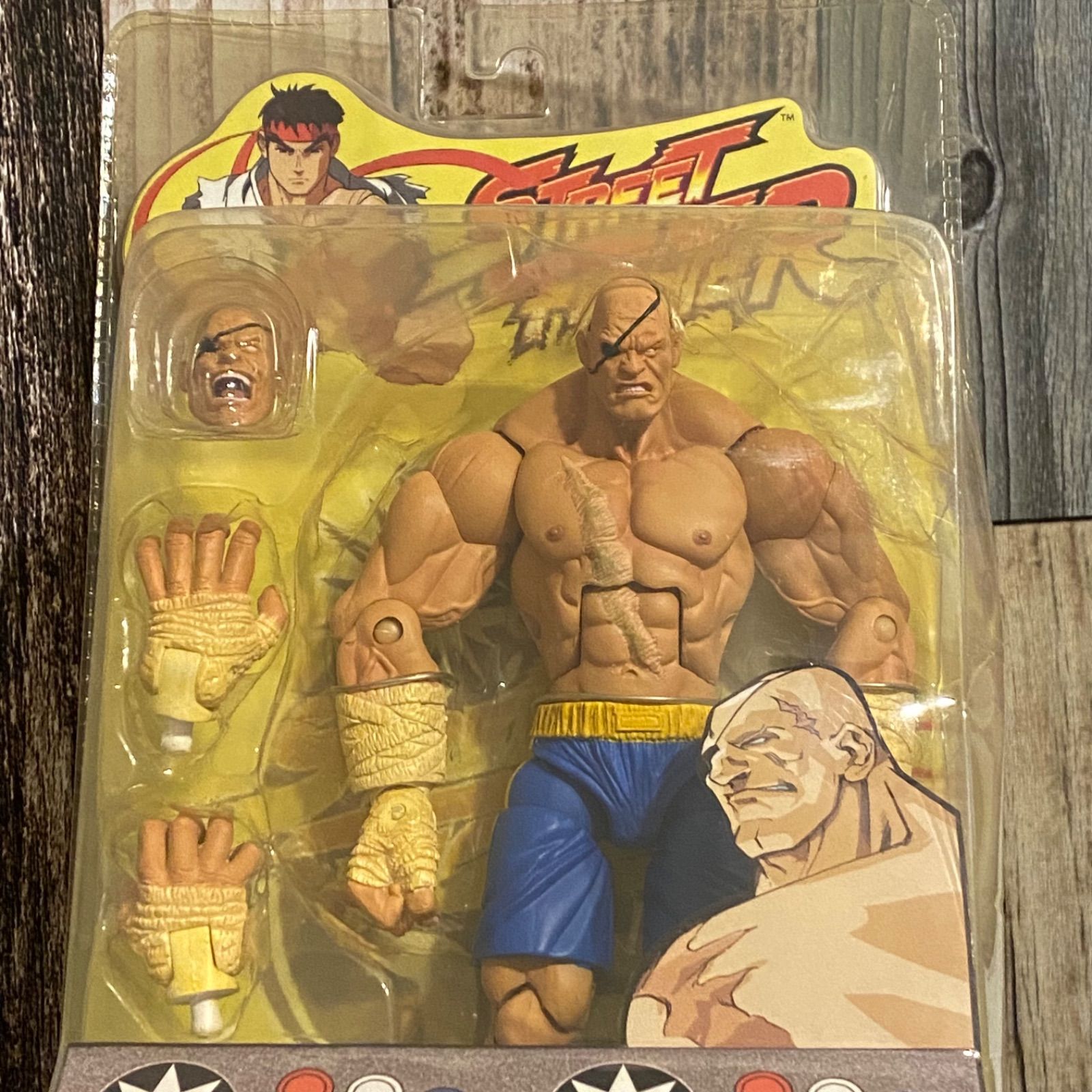 ストリートファイター サガット SOTA アクションフィギュア TOYS