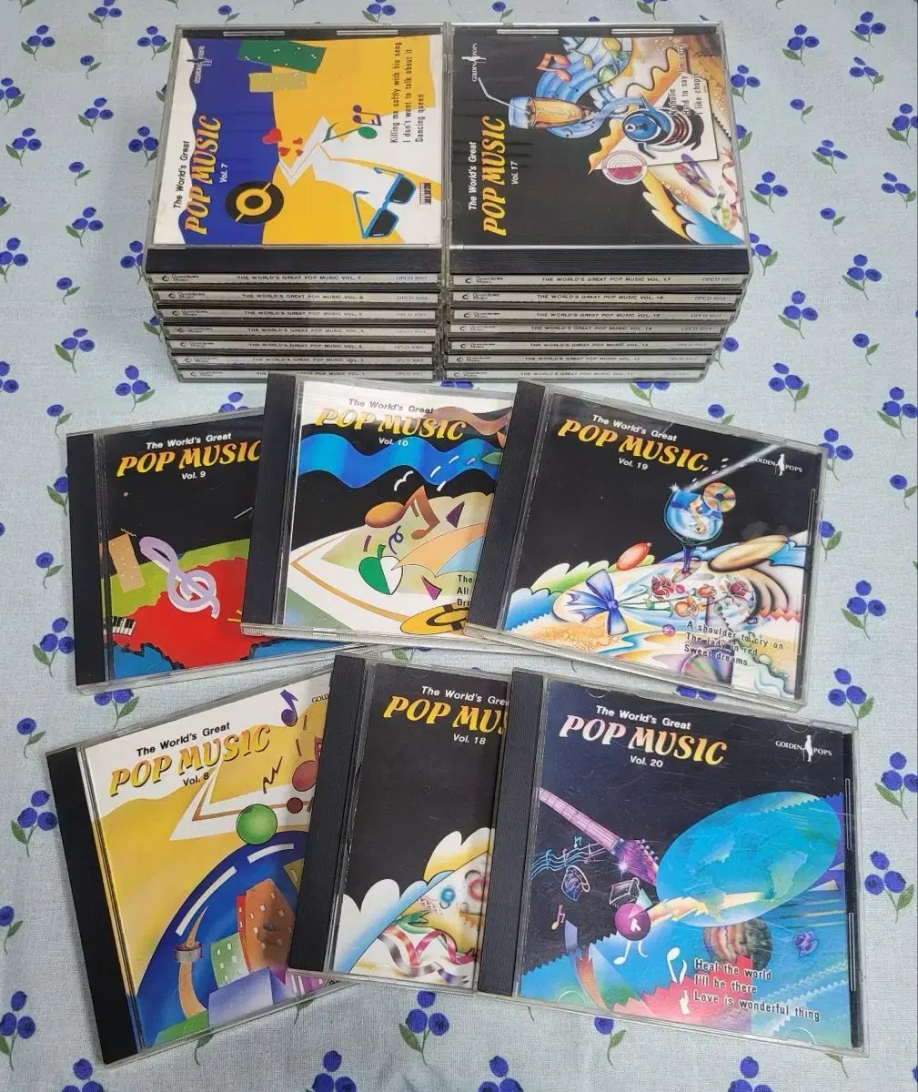 世界 有名な ポップ CD 20 腸 セット