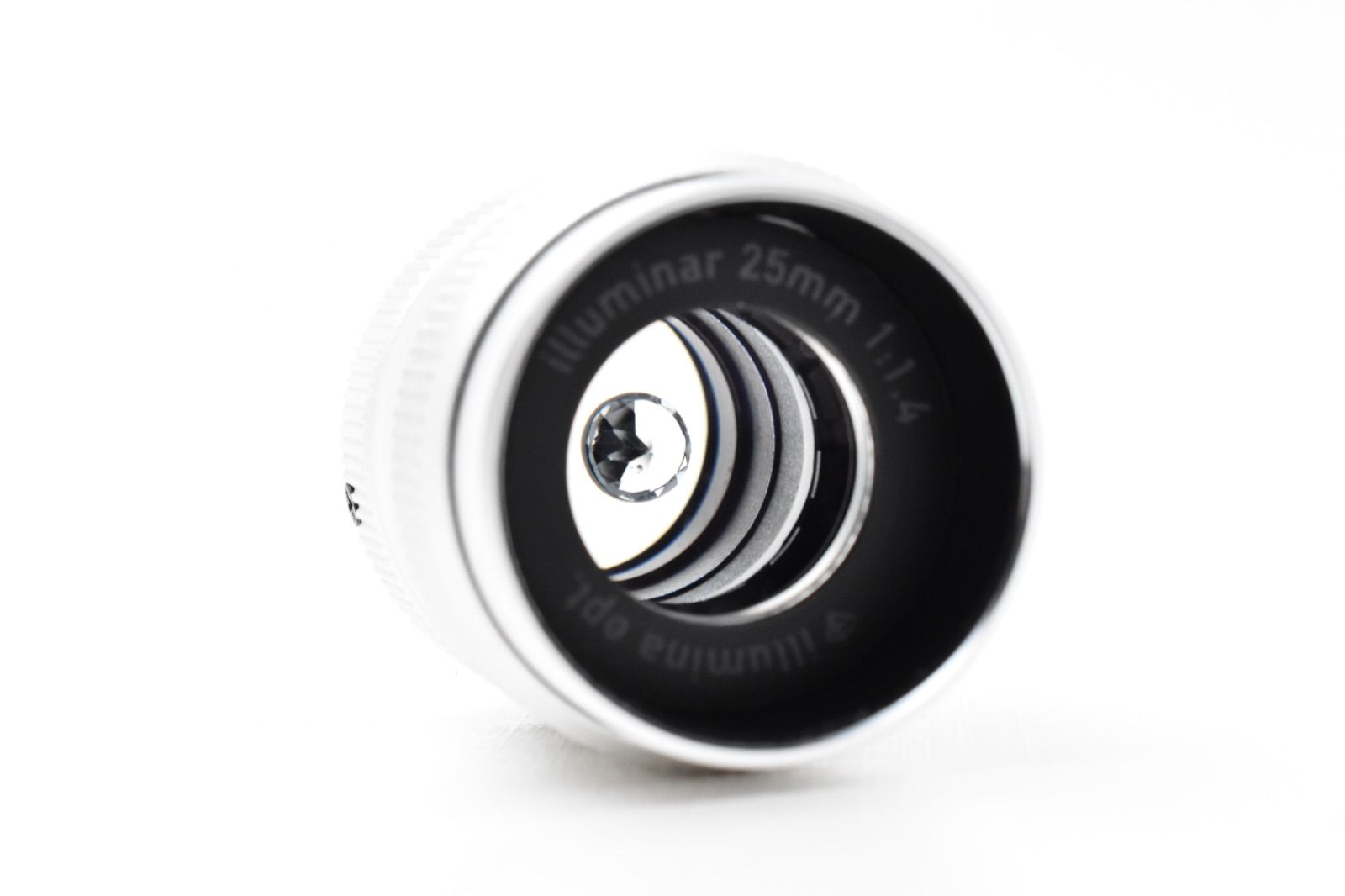 イルミナーレンズ　宝石レンズ　25mm f1.4 Cマウント マイレンズ】illuminar 25mm F1.4 宝石入りレンズ | ものことごはん