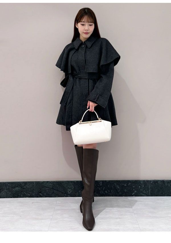 SNIDEL アウター SNIDEL SALE50%OFF スナイデル アウター 24秋冬 シャギーミドル