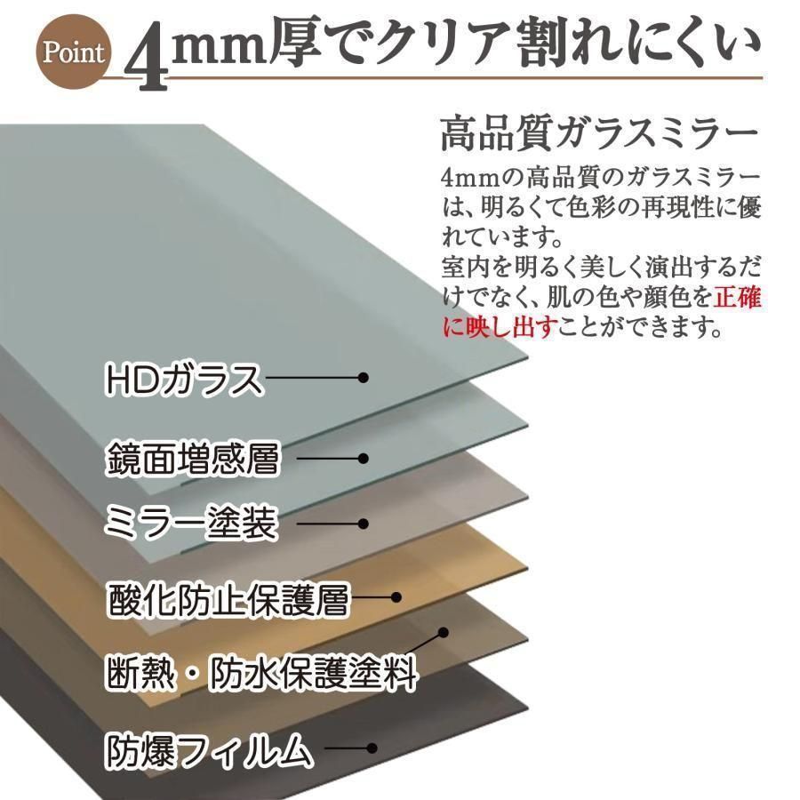 全身鏡 韓国風 クマ 可愛い 160x60 ビロードフレーム 深茶色 2207