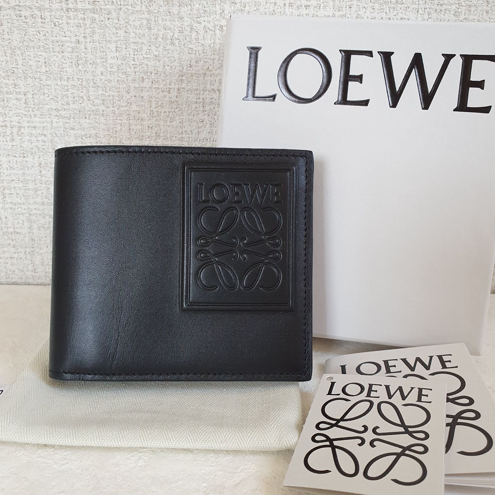 新品・未使用】LOEWE バイフォールド ウォレット 二つ折り財布