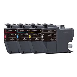 【新品･翌営業日出荷】Brother  ブラザー インクカートリッジ お徳用4色パック LC3117-4PK (2426819)