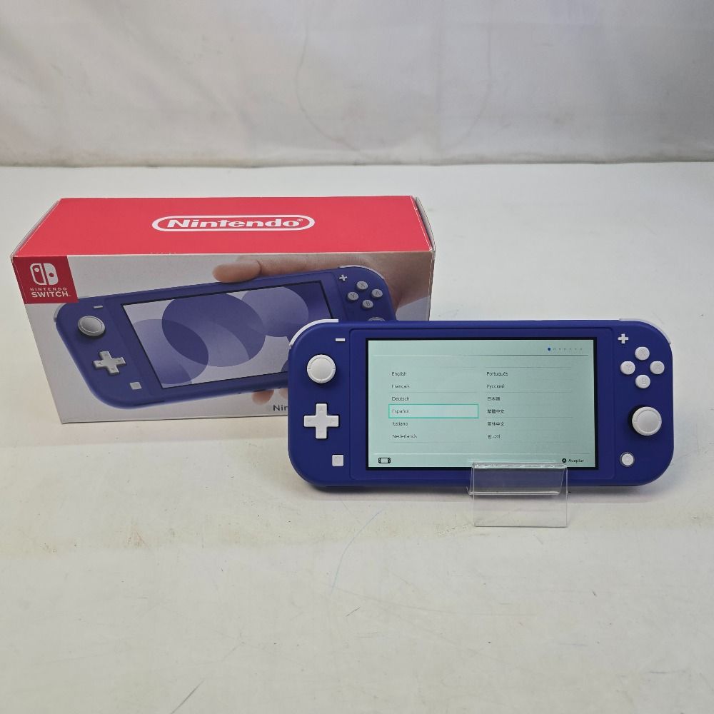 01w-5264 〇 Nintendo Switch Lite ニンテンドー スイッチ ライト ブルー HDH-001 XJJ 完動品 品