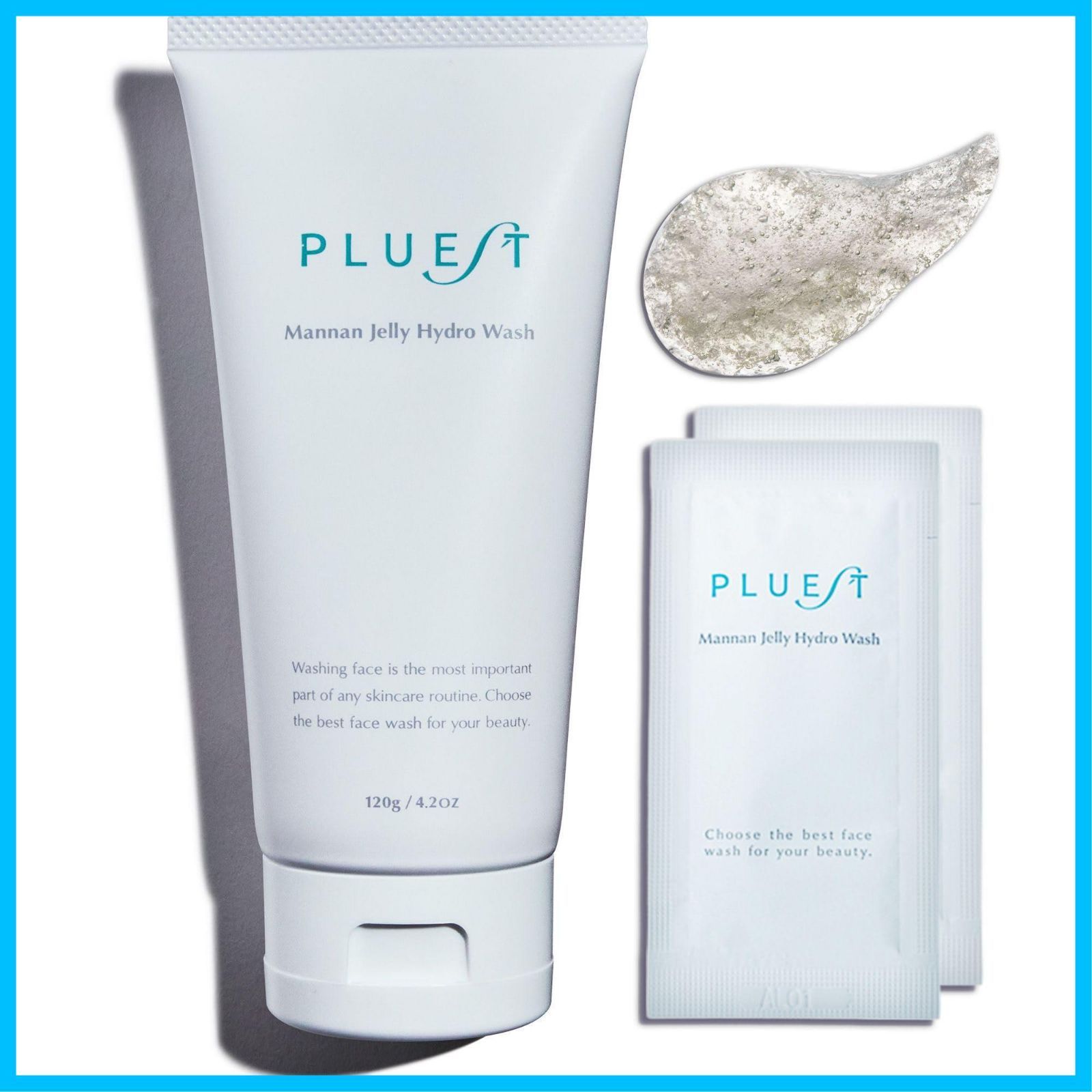 プルエスト マンナンジェリーハイドロウォッシュ 120g 2本 Mannan