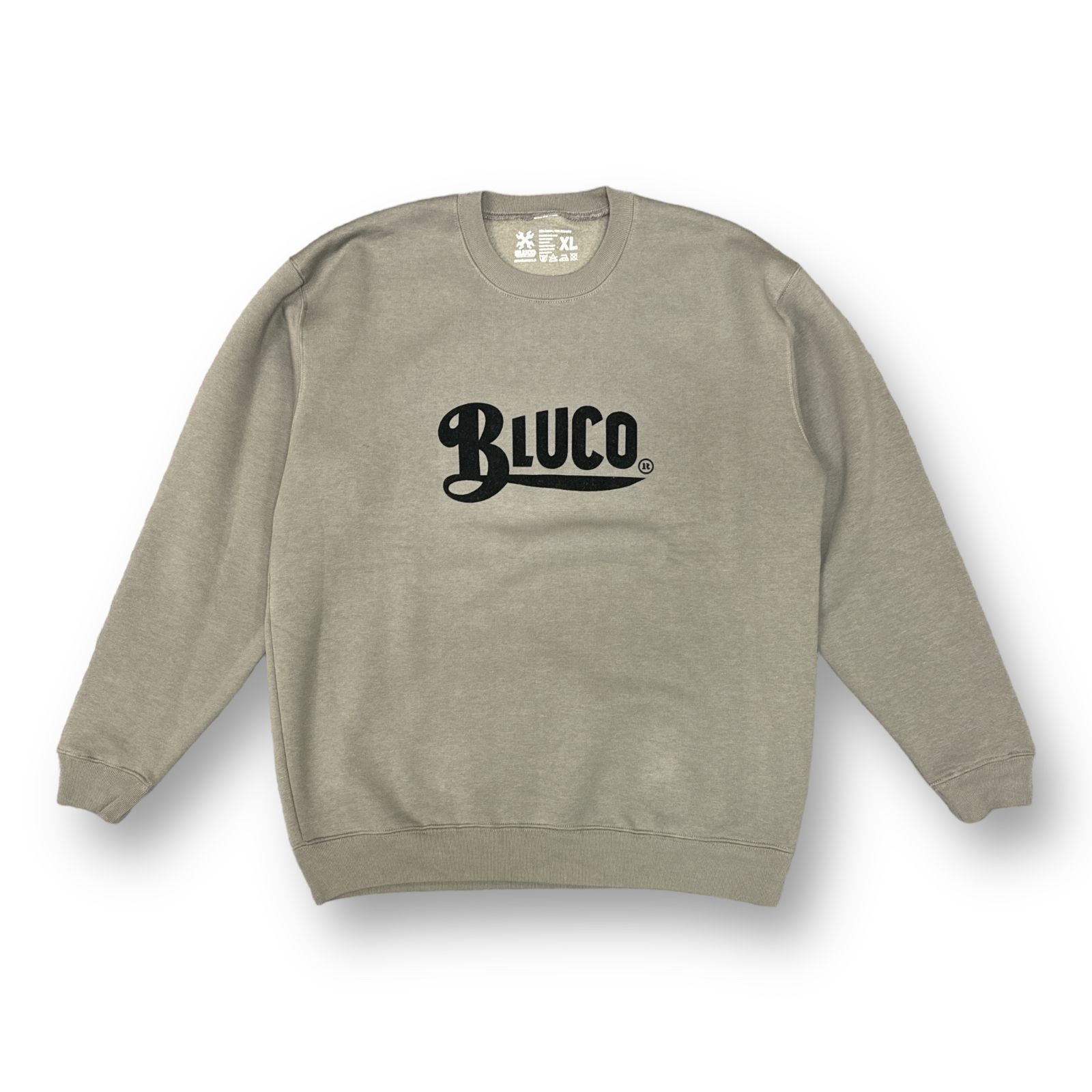 BLUCO 23AW フェルトロゴ スウェット トレーナー 1210-3B09 ブルコ XL 