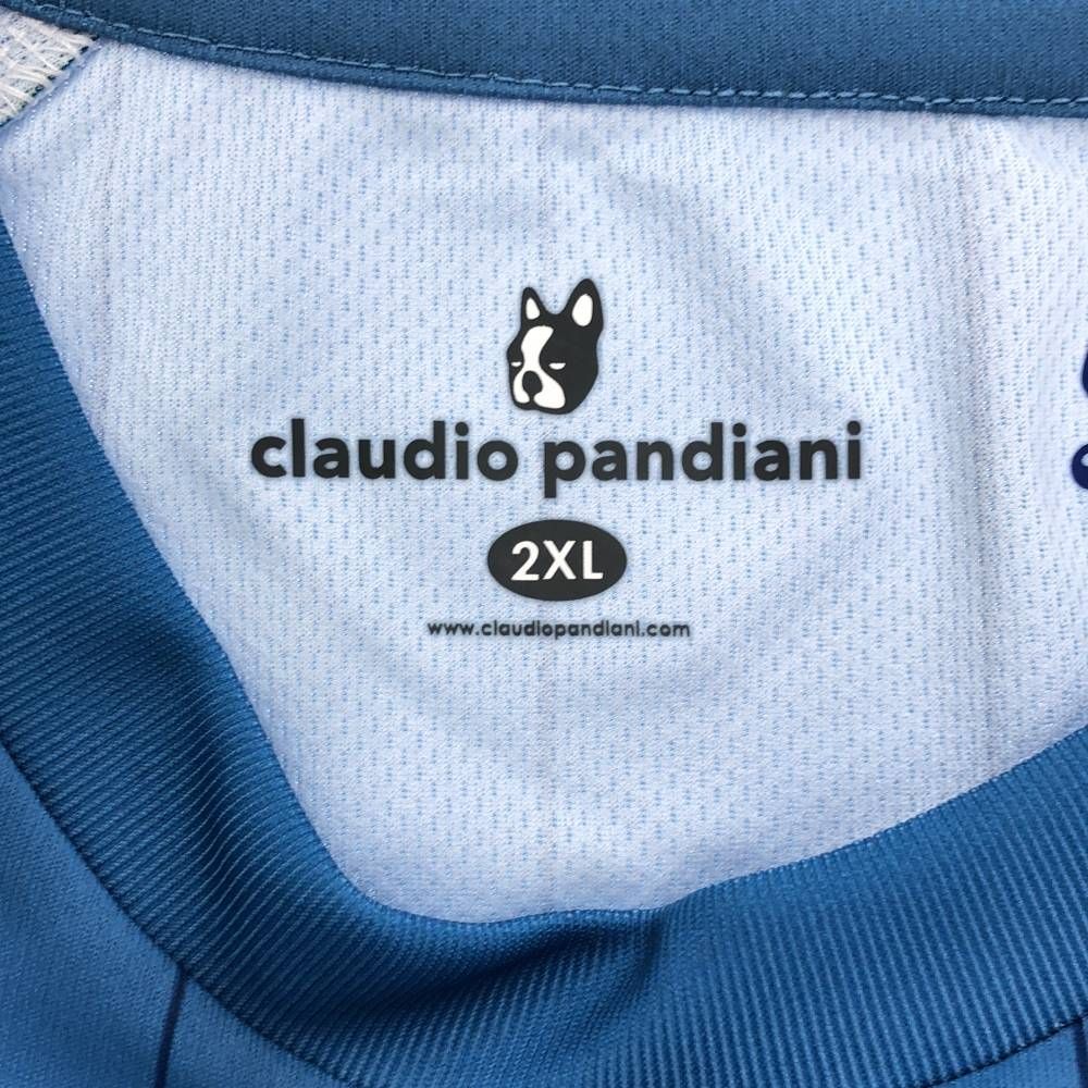 未使用 claudio pandiani クラウディオパンディアーニ 横浜FC ユニフォーム 2XL ポリエステル 2021 ホーム 半袖 レプリカ サッカー メンズ HN123A69 未使用 claudio pandiani クラウディオパンディアーニ 横浜FC