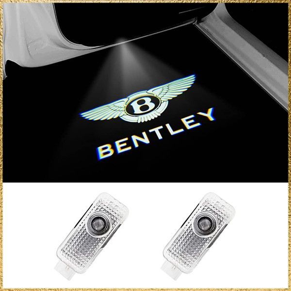 送料無料Color:Bentley2 カーテシランプ レーザーロゴライト ドアウェルカムライト LEDロゴ投影 カーテシライト ベントレー 2個セ ット 車用 カーテシ 純正交換タイプ For ベントレー