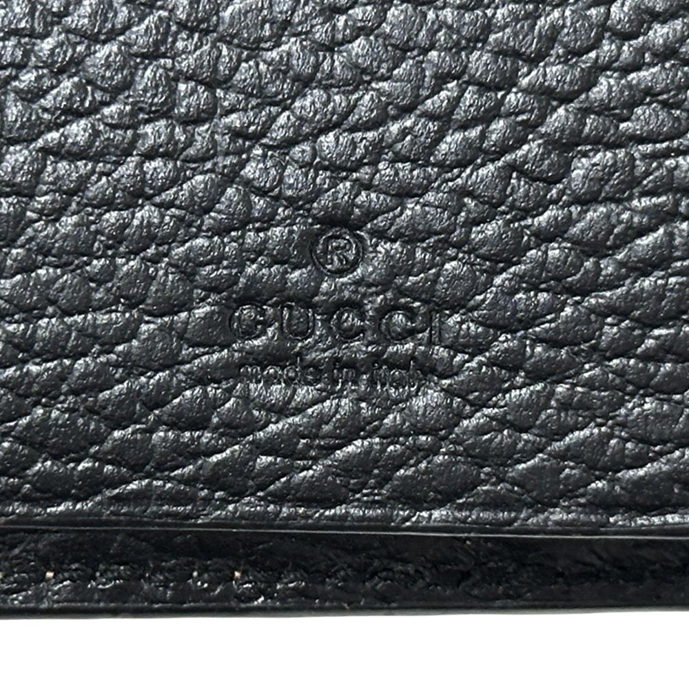 ✨極美品✨ GUCCI キーケース マーモント GGスプリーム 6連 黒 付属品 グッチ GUCCI キーケース メンズ ブランド プチマーモント GG