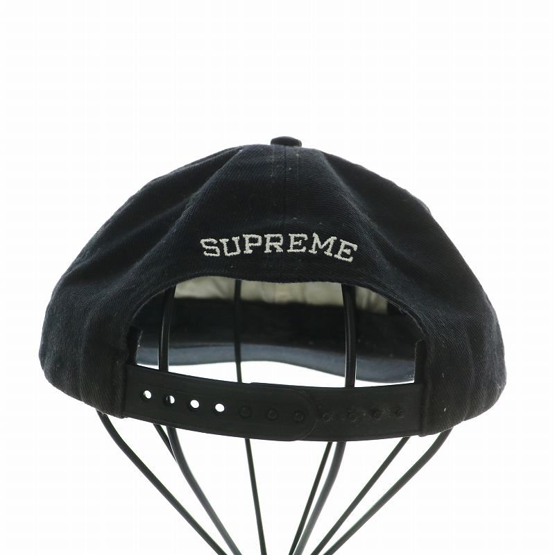 シュプリーム SUPREME 17SS Overlap 6-Panel cap 帽子 キャップ