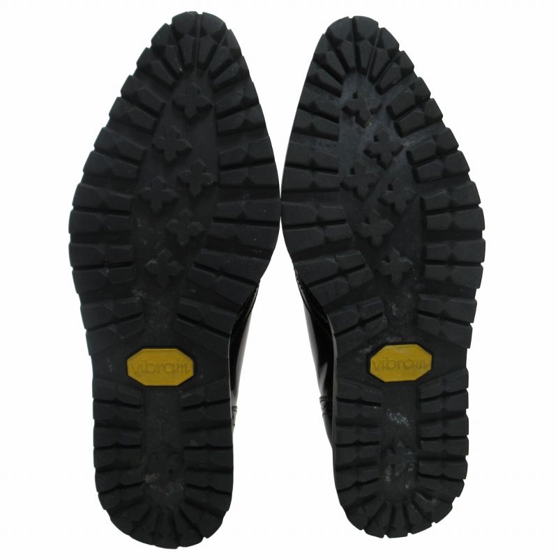 サカイ sacai ローファー スリッポン エナメル ビジネス ウイング