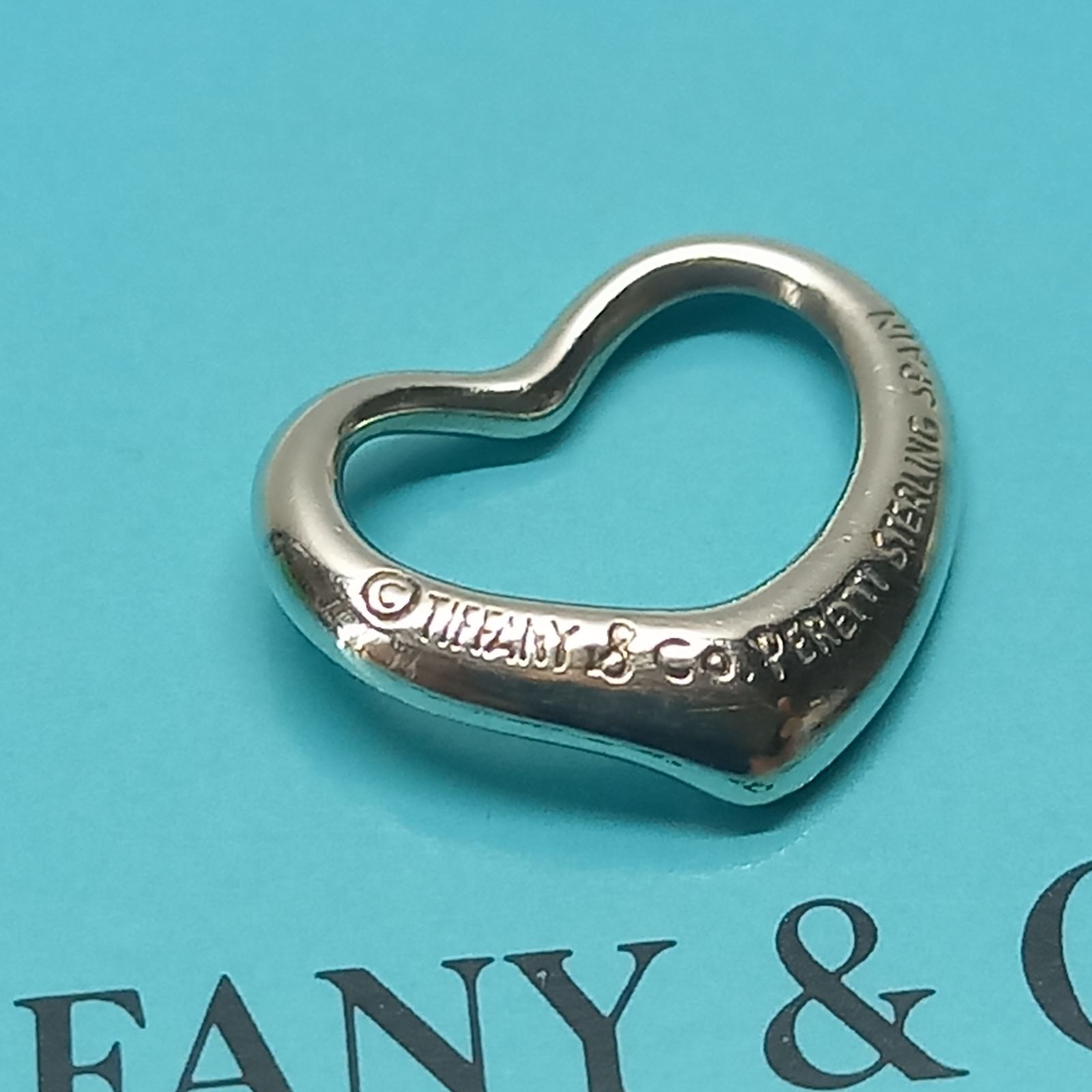 オープンハート S ペンダントトップ TIFFANY &Co. ティファニー