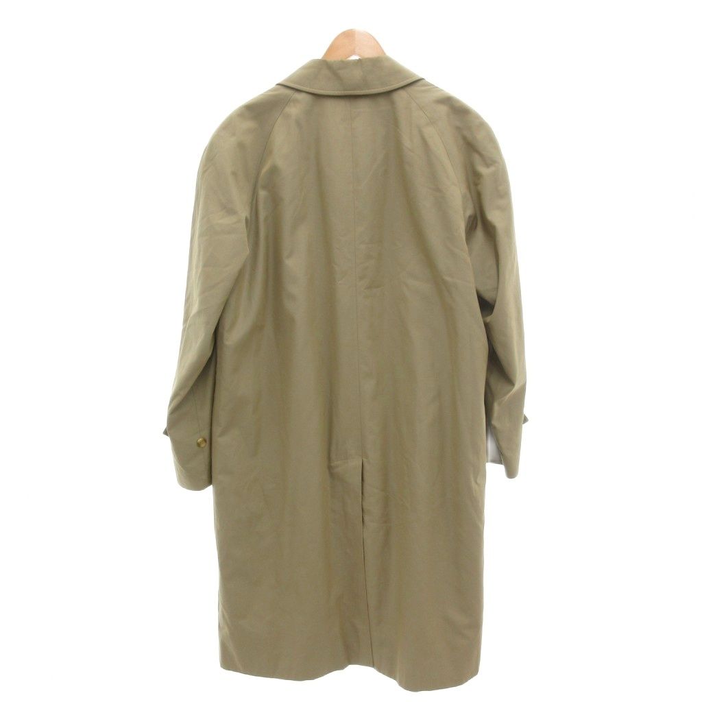 バーバリーズ Burberrys ヴィンテージ バルマカーンコート ステンカラー 裏ノバチェック ライナー付 イギリス製 カーキ |UO AA