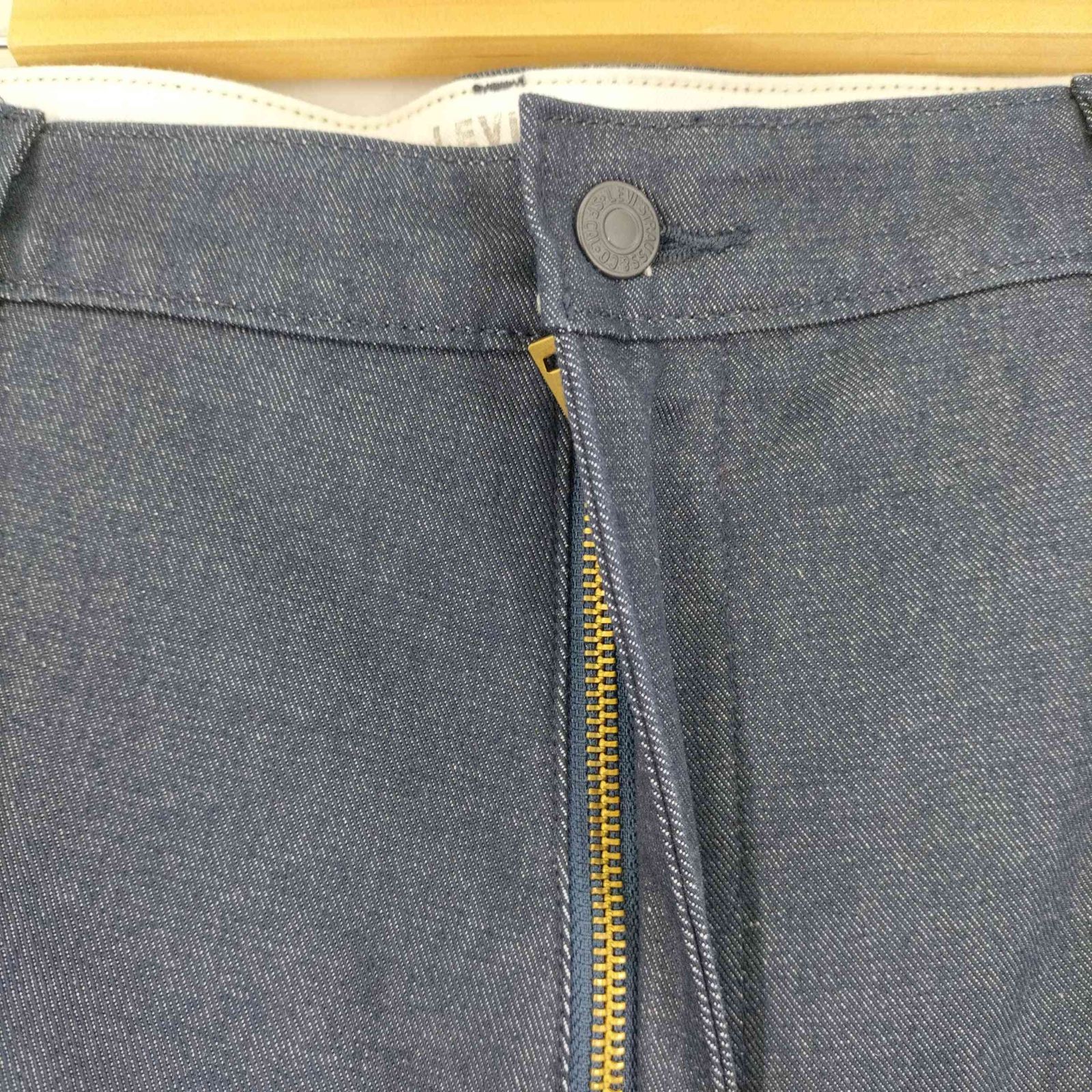 リーバイス Levis STA PREST ワイドレッグ クロップ インディゴ DENIM