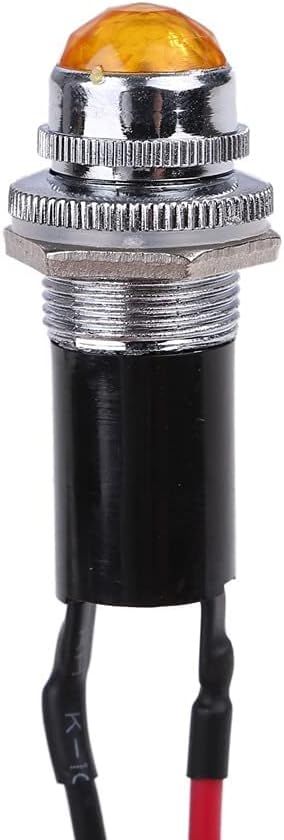 24V LED パイロット ランプ ダイヤカット 20個セット レッド 16 24V LED パイロット ランプ ダイヤカット 20個セット レッド 16