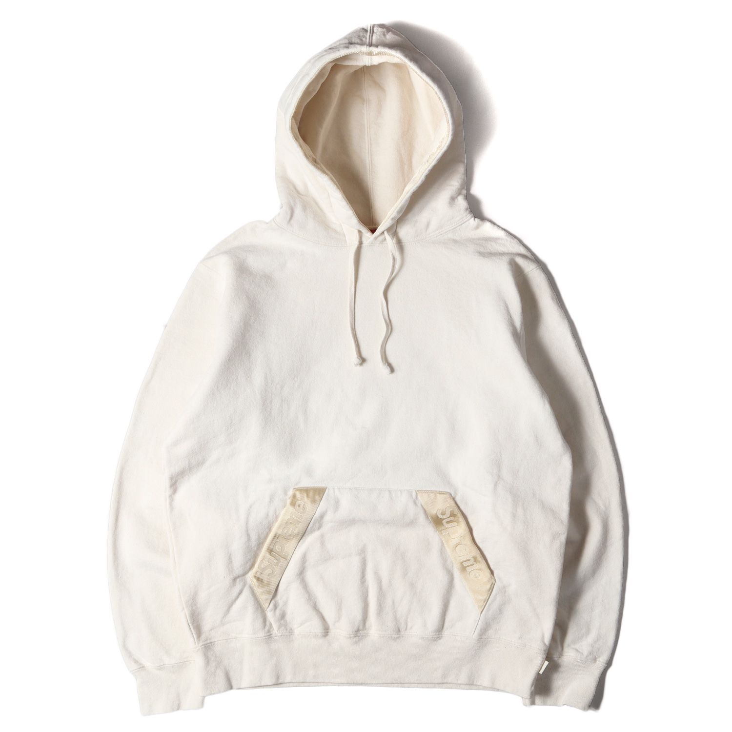 Supreme シュプリーム パーカー サイズ:M 20SS ウェビングテープ付き  