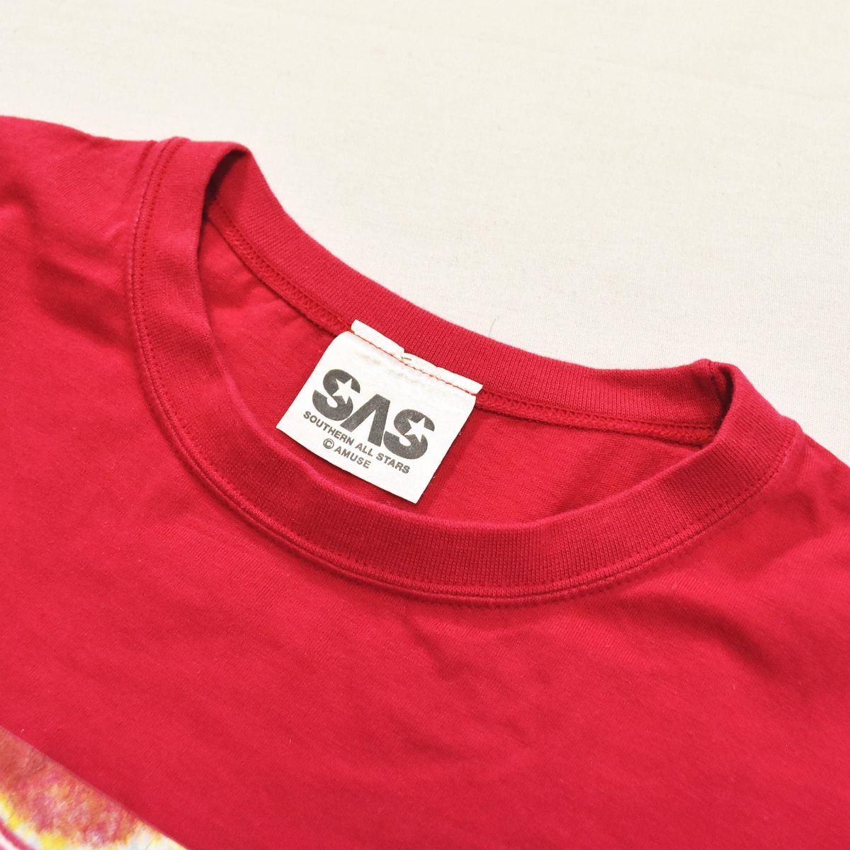 サザンオールスターズ 愛の言霊 Tシャツ 駿河屋 - 【買取】サザンオールスターズ Tシャツ レッド 「愛の