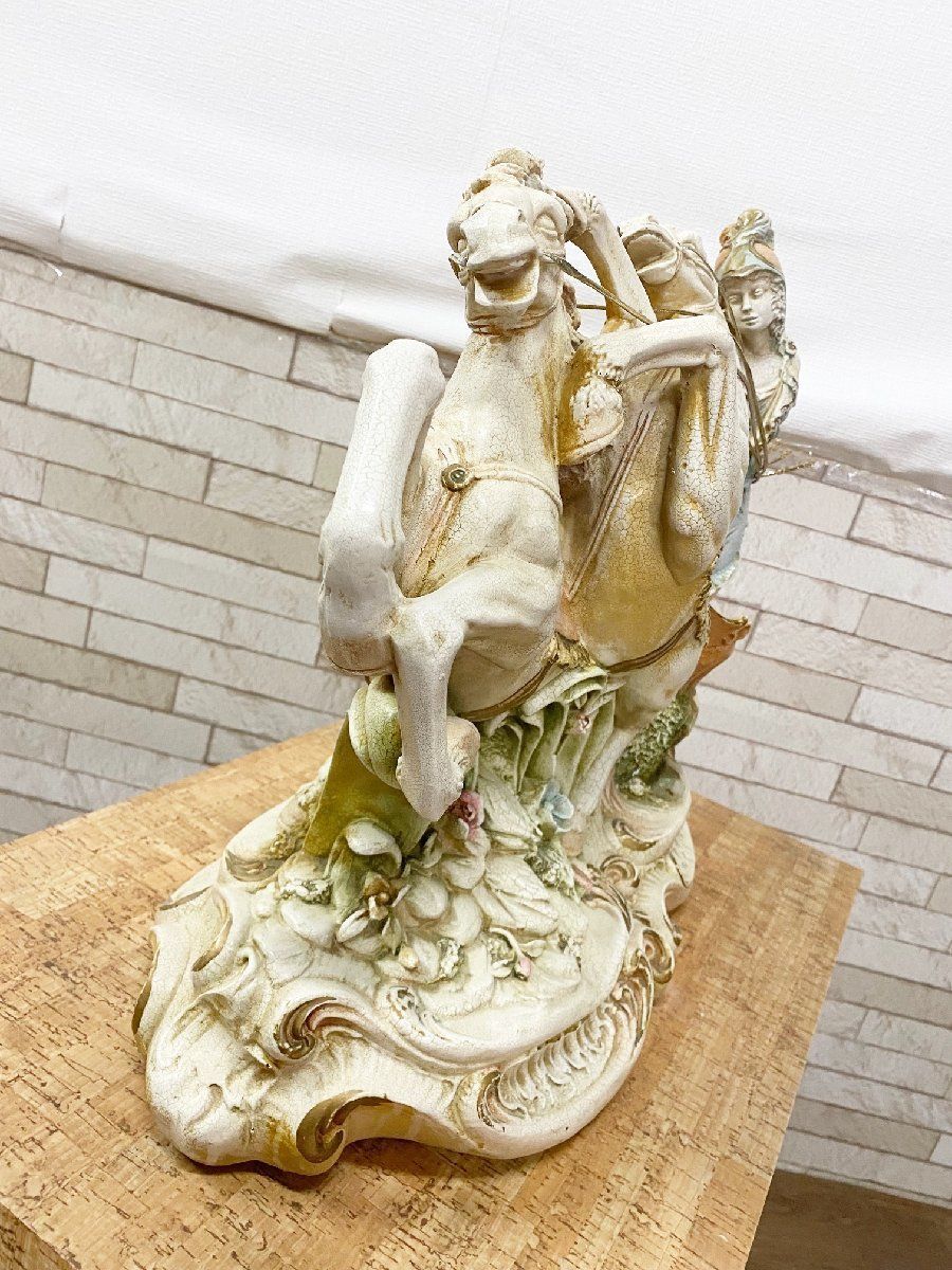 西洋ロココ調 豪華な馬車ベンハー イタリアローマ オブジェクラシック