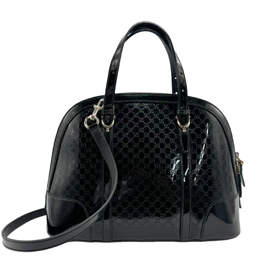 グッチ GUCCI ハンドバッグ ショルダーバッグ マイクログッチシマ 